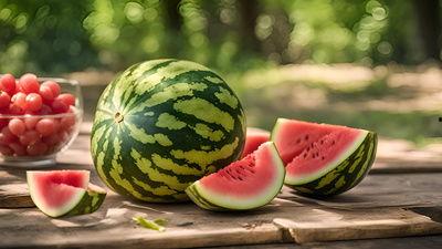 吃沙瓜的视频素材图片下载,一窥沙漠中的清凉诱惑